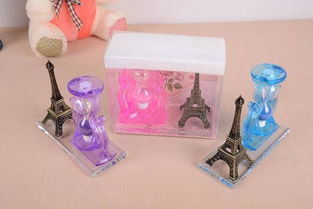 铁塔沙漏 精美工艺品，承载心意的节日与生日礼物